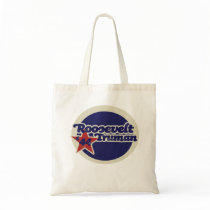 Roosevelt Truman 44 Tote Bags