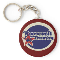 Roosevelt Truman 44 Keychain