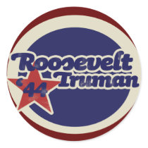 Roosevelt Truman 44 Sticker