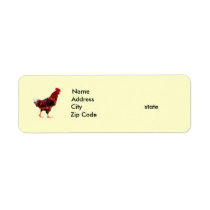 Rooster 02 return address labels