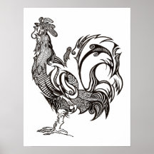 Rooster 1 posters