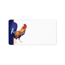 Rooster Address Label