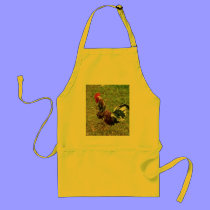 Rooster Apron by PinkMonkey_8 Rooster Apron