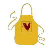 rooster aprons