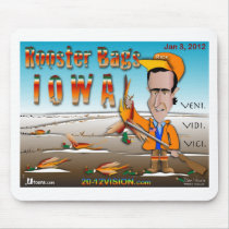 Rooster Bags Iowa Mousepads