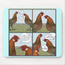 Rooster Bait Mouse Pads