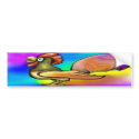 Rooster Bumpers Sticker bumper stickers by FunGraphix Rooster Bumpers Sticker bumper stickers