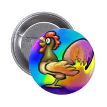 Rooster Button