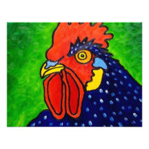 ROOSTER by Piliero Personalized Invites