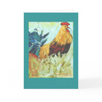 rooster card