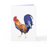 Rooster Card