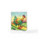 Rooster Card