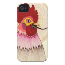 rooster Case-Mate iPhone 4 cases