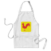 Rooster Chicken Icon Aprons