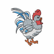 Rooster Embroidered Shirt