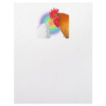Rooster: Eye On The Prize letterhead by diane_jacky Rooster: Eye On The Prize letterhead