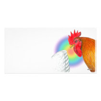 Rooster: Eye On The Prize photo cards by diane_jacky Rooster: Eye On The Prize photo cards