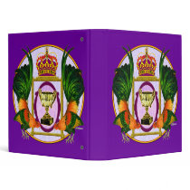 Rooster Eyes On The Prize Vinyl Binders