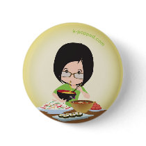 Rooster feasts button