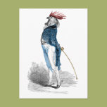 Rooster Gentleman Postcards