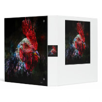 Rooster, Guatemala Vinyl Binders