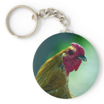 Rooster Keychain