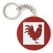 rooster keychains