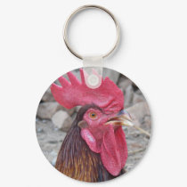 Rooster Keychain