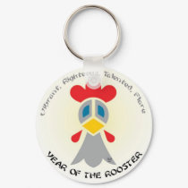 Rooster Keys keychains