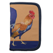 Rooster orange Folio Mini Folio Planner