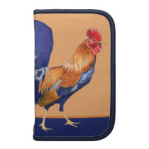 Rooster orange Folio Smartphone Organizer
