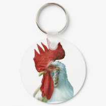 Rooster Picture keychains