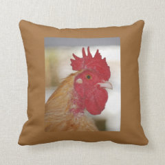 rooster pillow
