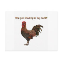 Rooster postcards