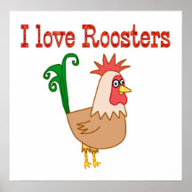 Rooster Poster