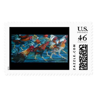 Rooster Power Dream stamp