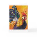 Rooster Redux Notecard - Blank