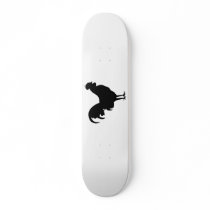 Rooster Silhouette Skate Board Deck