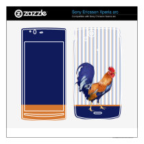 Rooster Sony Ericsson Xperia arc Skin skins