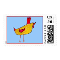 Rooster Stamp