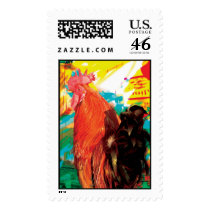 Rooster stamp by nontoxickeith Rooster stamp