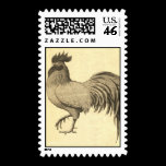 Rooster Stamp Sheet