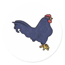 Rooster stickers