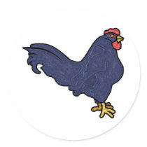 Rooster stickers