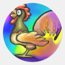 Rooster Stickers