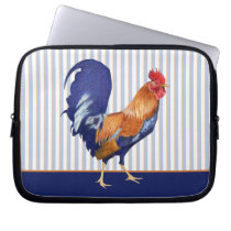 Rooster stripes 10" Laptop Sleeve