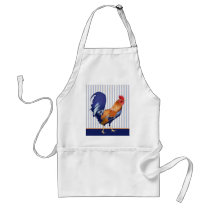 Rooster stripes Apron