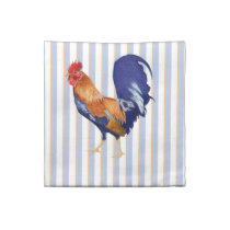 Rooster stripes Cocktail Napkin napkins