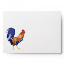 Rooster stripes inside A7 Card Envelope