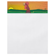 Rooster SunRise Full Color Flyer